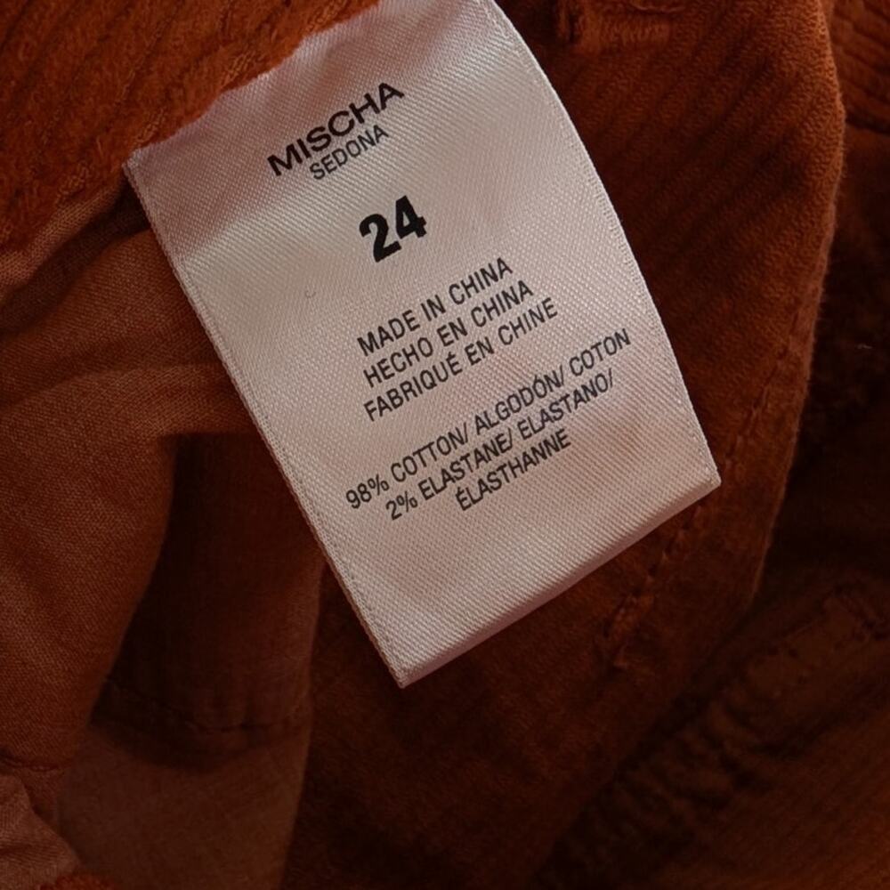 NWOT Favorite Daughter The Mischa Sedona Corduroy High-Rise Wide-Leg Pant, sz 24 - Picture 5 of 11
